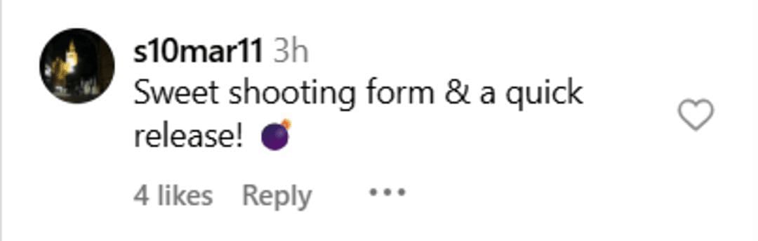 Screenshot of UConn WBB post